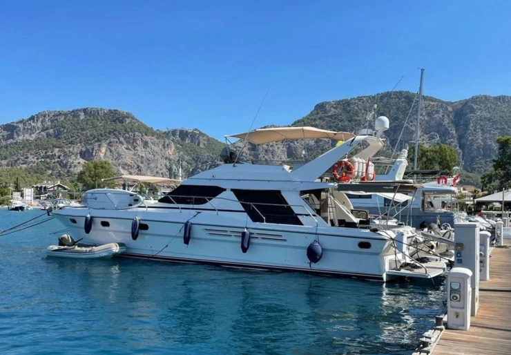 Princess 55 Göcek harbour | Ayse Sultan