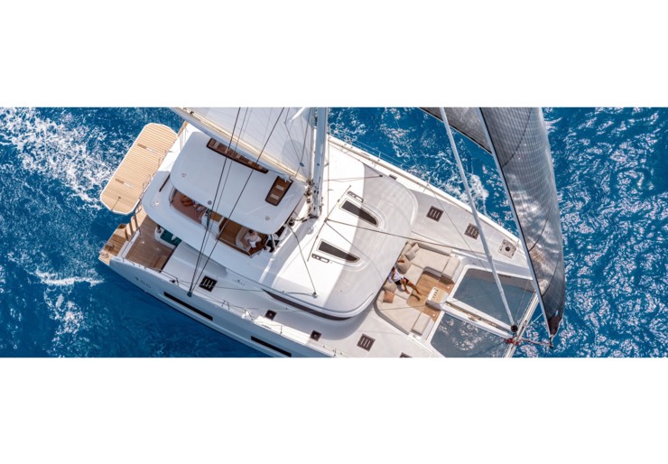 Lagoon 55 New Hafen von Lefkada | HUMBLE ONE