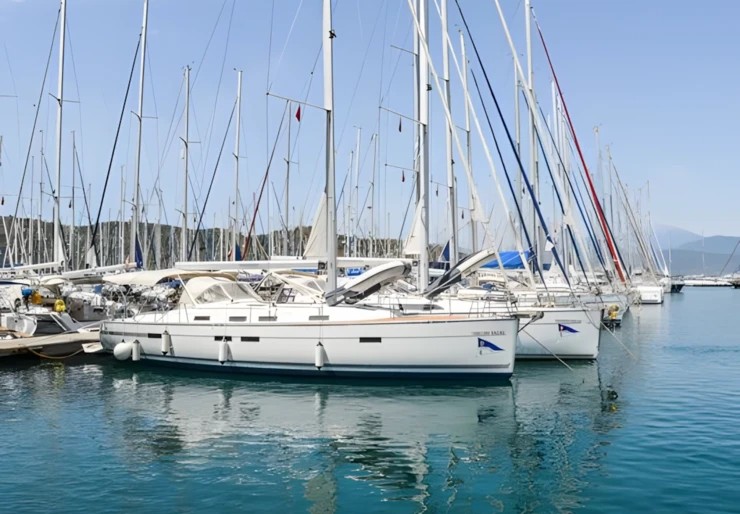 Bavaria Cruiser 45 Hafen von Fethiye | Santa Maria
