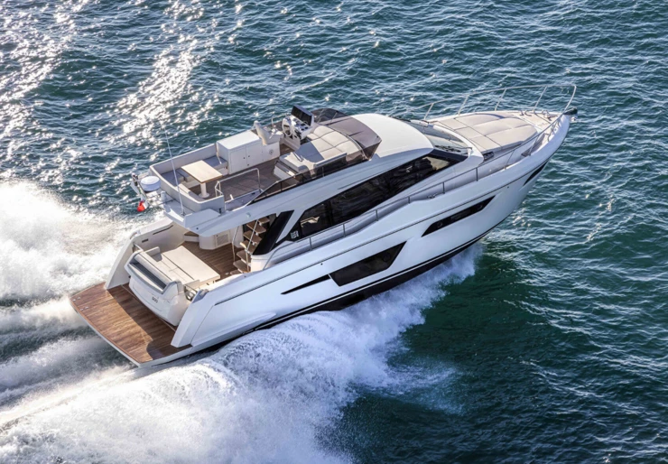 Ferretti 500 Elite Palma harbour | Seven