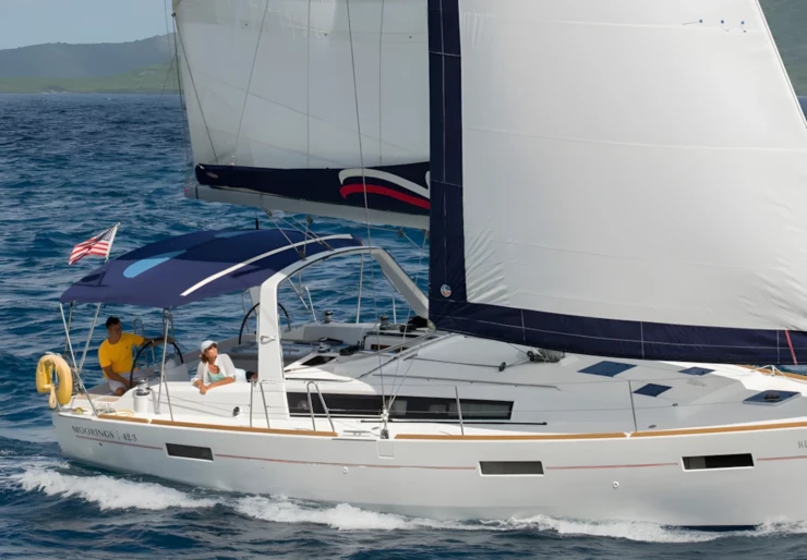 Oceanis 41 (Moorings) Marigot Marina Fort Louis | 