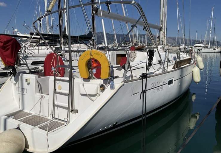 Oceanis 473 Marina Gouvia | White Lady I