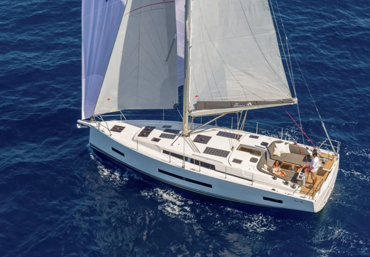 Hanse 410 Lefkas harbour | Al Dente