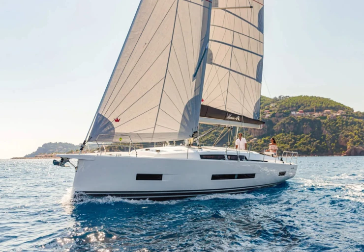 Hanse 410 Lefkas harbour | Al Dente