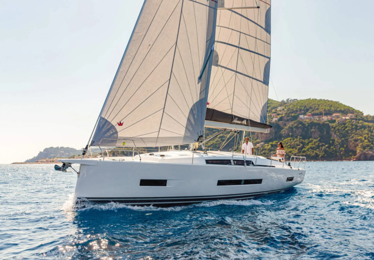 Hanse 410 Hafen von Lefkada | Al Dente