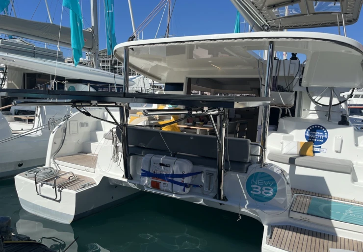 Lagoon 38 Hafen von Lefkada | Why Not 22