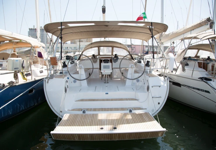 Bavaria Cruiser 51 Portisco harbour | Pevero