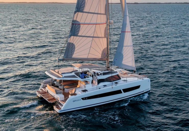 Fountaine Pajot New 41 Lavrion - puerto principal | AGIOS EPHRAIM