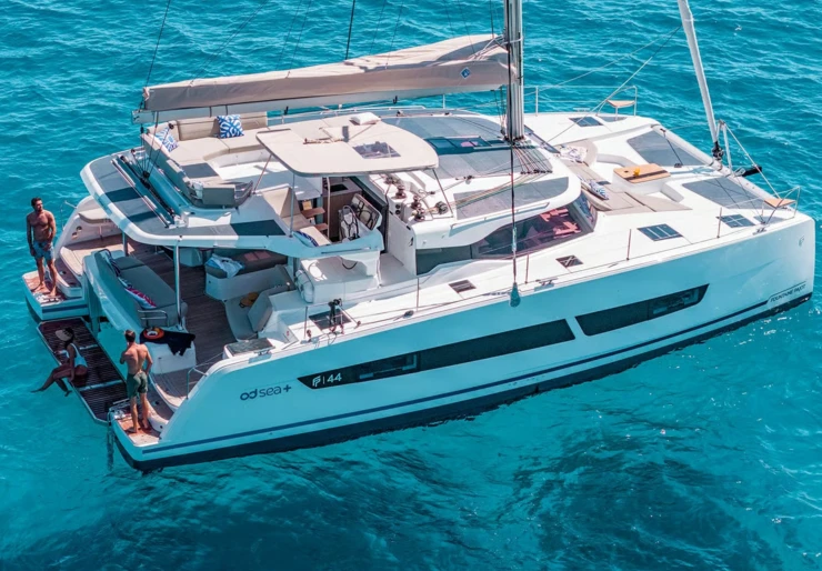 Fountaine Pajot 44 Nea Peramos in the Saronic Gulf | Adela