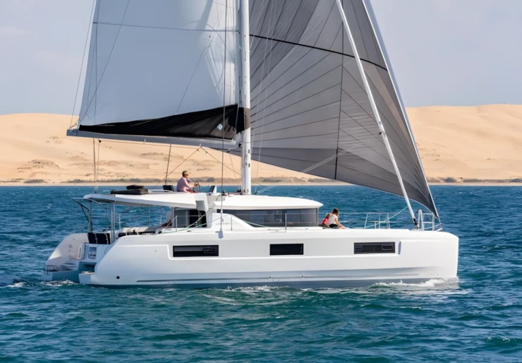 Lagoon 46 Nea Peramos dans le Golfe Saronique | Anna