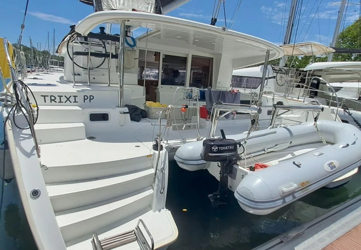 Lagoon 400 S2 Marina Bas-du-Fort | Trixi