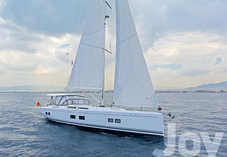 Hanse 548 Lefkas harbour | JOY