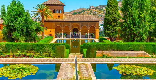 Visite du palais de l'Alhambra à Grenade