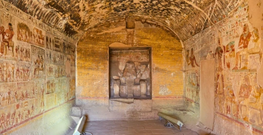 Visite du tombeau de Pahéri
