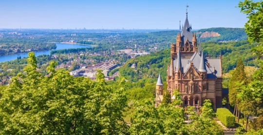 Excursion au château de Drachenburg