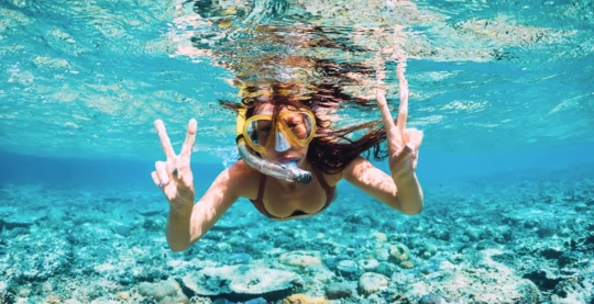 Baignade et snorkeling