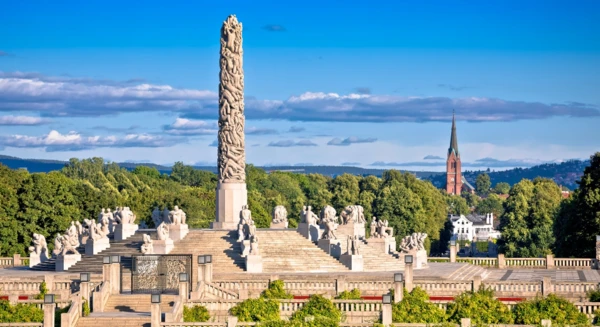 Visite du parc de Vigeland