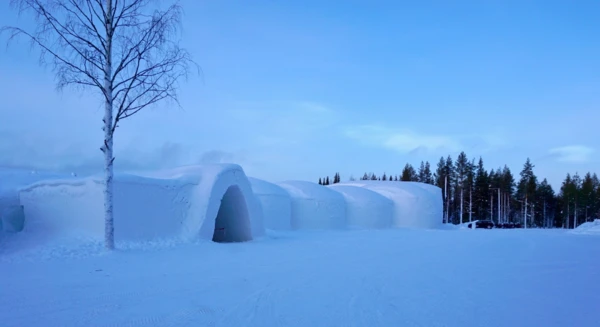 Visite du village de neige de Lainio