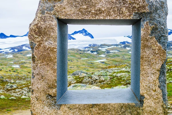 Randonnée vers Mefjellet