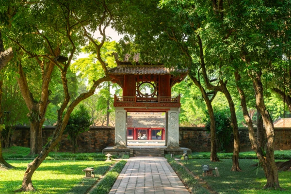 Visite du temple de la littérature