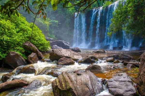 Visite de Phnom Kulen