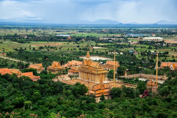 Visite du temple d’Oudong