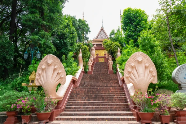 Visite de Wat Phnom