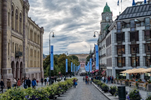 Promenade sur Karl Johans gate