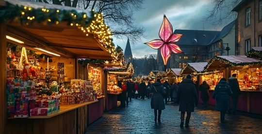 Guided Tour of Cádiz and Its Christmas Market