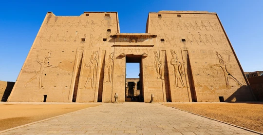 Besuch des Tempels von Edfu