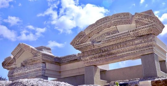 Visit to the ancient theater of Milos