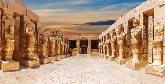 Visita al templo de Karnak