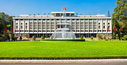 Visite du Palais de la Réunification