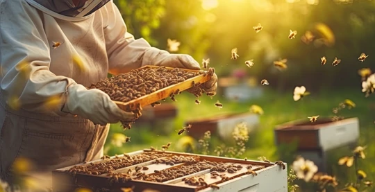 Visite d’une ferme d’apiculture