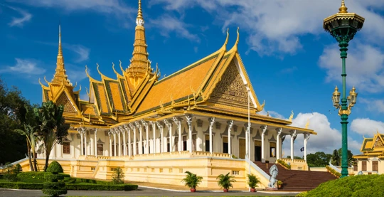 Visite du Palais Royal de Phnom Penh