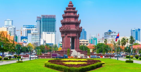 Visite de la ville de Phnom Penh