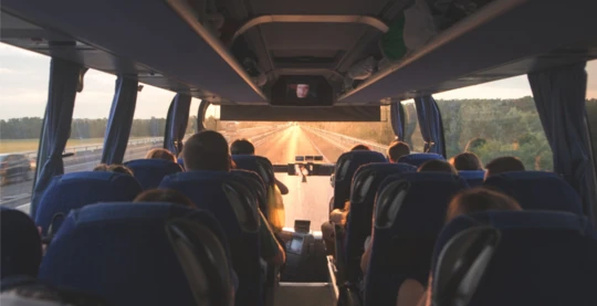 Voyage en autocar vers Oudong