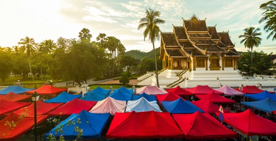 Visite du marché du matin