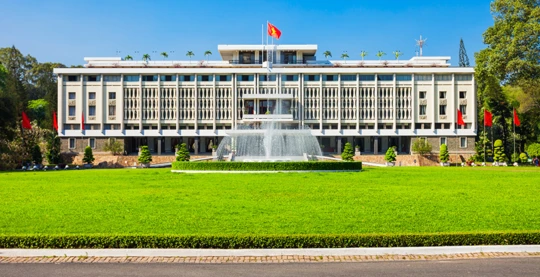 Visite du Palais de la Réunification