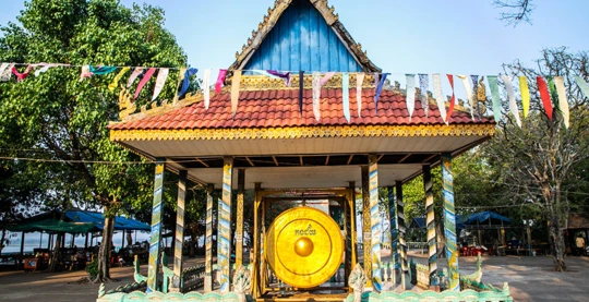 Besuch des präangkorianischen Tempels