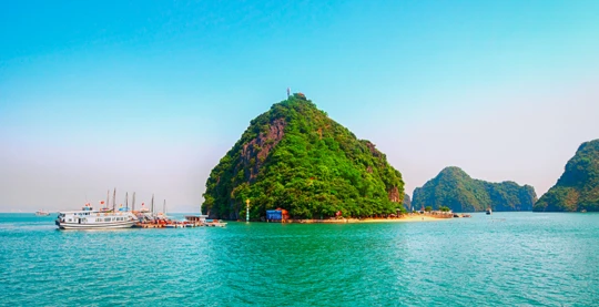 Visite de l'île de Ti Top