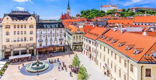 Guided tour of Bratislava