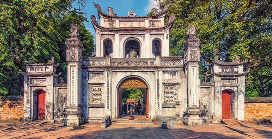 Visite du temple de la littérature