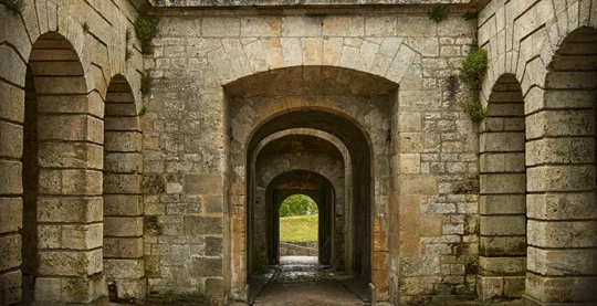 Walking tour of the underground passages of the Blaye citadel