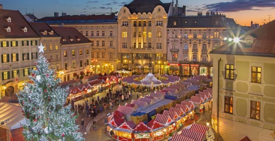 Bratislava et son marché de Noël
