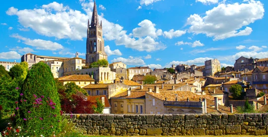 Guided tour of St Emilion and wine tasting