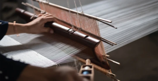 Visite d'un village d'artisanat local