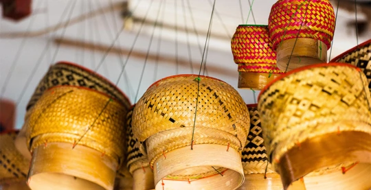 Visite du marché traditionnel de Huay Xai