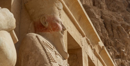 Visite du temple mortuaire d'Hatchepsout