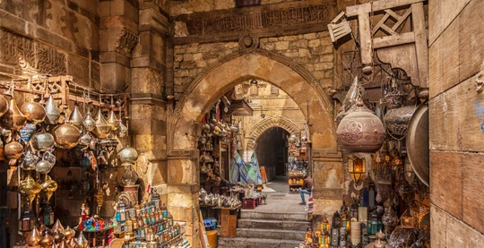 Visite du souk de Khan El Khalili
